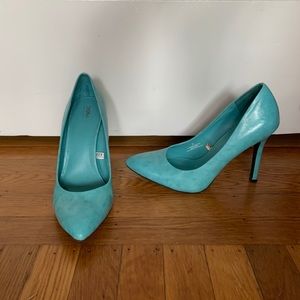 Turquoise Mossimo Heel